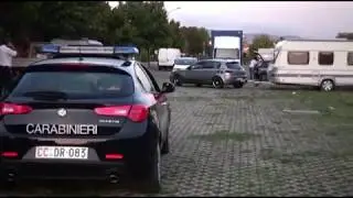 Guidonia Sgombero dei camminanti dal parcheggio del cinema multisala Planet