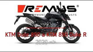 REMUS pro KTM 890 Duke a KTM 890 Duke R