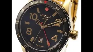 NIXON A277-513 A277513 MENS WATCH DIPLOMAT SS GOLD BLACK REVIEW ニクソン ゴールド ブラック レビュー メンズ