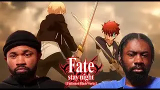 Unlimited Blade Works - Shirou vs.  Gilgamesh | Reaction
