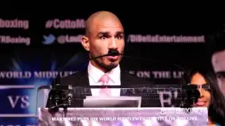 Cotto vs. Martinez Press Conference: HBO Boxing News Update