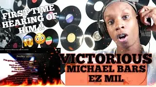 FIRST TIME HEARING Michael Bars x Ez Mil - Victorious (Official Audio) [LYRIC VIDEO] REACTION | WOW!