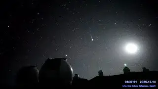 A Geminidák meteorraj vizuális maximuma - Subaru Telescope, Hawaii  (2025.12.14.)