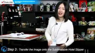Sublimatable Hotel Slipper (disposable) - Photo USA