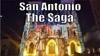 San Antonio The Saga At The San Fernando Cathedral Full Light Show