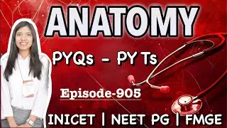 Anatomy MCQs | Clinical & Recent PYQs for NEET PG  / FMGE / INICET
