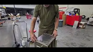 Mo' RivNuts!  Installing the cooling end plate for the Jeep TJ.