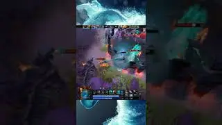 Enemy Just Creep For Nine , Fountain Double Rampage !!! #shorts #dota2