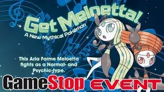 Pok&eacute;mon Black and White 2 - Gamestop Meloetta Event