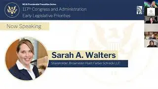 117th Congress and Administration Early Legislative Priorities