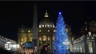 MUST WATCH: Vatican Christmas Tree & Nativity 2025 | St. Peter&rsquo;s Square Holiday Spectacle | AQ15