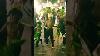 Cute🥰 Kids 🧒Pettai Thullal Dance/Erumeli DharmaSastha Ayyappa Temple #dance #thelastcholas #shorts
