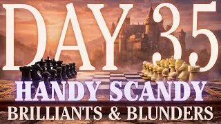 Rapid Chess Handy Scandy Scandinavian defense | More Momentum | Brilliants and Blunders