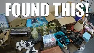 Rummage Sale TREASURE HUNTING! Antiques - Pyrex - 90s Clothes