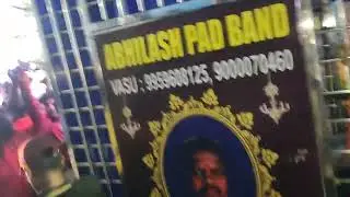 abhilash pad band at alwal sai baba rally @casio rahul 🕺 & @dancer sharath dance anko kalii..