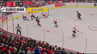 Геймплей на PS5 🕹️ NHL 25. Вашингтон Кэпиталз против Каролины Харрикейнз