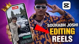 Sourabh Joshi Style Reels Editing 🔥 Mobile Editing Tutorial