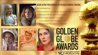 Globos de oro Mejor actr&iacute;z pel&iacute;cula comedia o musical, nominadas| Filmoteca Digital