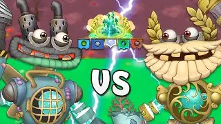 Gold Epic Wubbox Phases VS Normal Epic Wubbox - All Island Duets (My Singing Monsters)