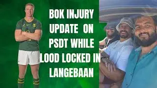 INJURY UPDATE:  PSDT back in rehab training while Lood is locked in, in Langebaan
