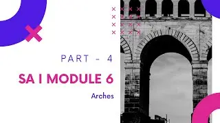 CE202 - Structural Analysis I - Module 6 - Arches - Springings at Different Level - Part 4