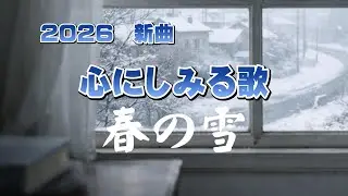 春の雪｜春が来るはずだった日に、心だけが立ち止まった|心のオリジナルソング