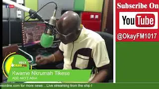 Ade Akye Abia With Kwame Nkrumah Tikese  On Okay 101.7 Fm (16/01/2026)