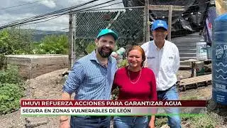 IMUVI refuerza acciones para garantizar agua segura en zonas vulnerables
