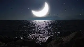 [ Crescent moon ] ★︎ Beautiful Relaxing Sleep Music ★︎ Calm Night ★︎ Relaxing Music
