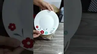 Unboxing My 18-Piece Porcelain Dinner Set | Online Shopping !!!