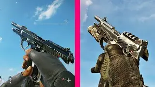 Rainbow Six Siege vs Call of Duty Ghosts - All Weapons Comparison