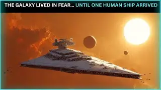 the galaxy suffered under terror until one human battleship entered orbit