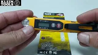 Testador de tens&atilde;o KLEIN TOOLS  com term&ocirc;metro - NCVT-4IR