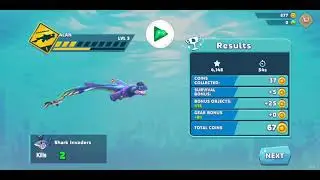 Hungry shark evolution game play it's very bad!