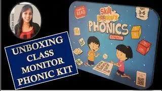 UNBOXING CLASS MONITOR PHONIC KIT #unboxing #classmonitor #phonickit #funlearn