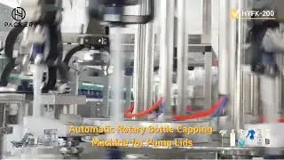 HY| Automatic Rotary Bottle Capping Machine for Trigger Pump  Lid |HYFK -200