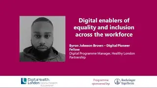 Digital enablers of equality and inclusion across the workforce
