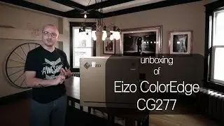 Unboxing of Eizo CG277 Monitor