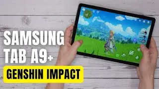 Samsung Galaxy Tab A9+ | Can it handle Genshin Impact ? (Max Graphics & FPS Test)