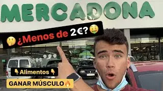 🛒¿Qué COMPRAR en MERCADONA para GANAR MÚSCULO?🌮 | BEFE FITNESS