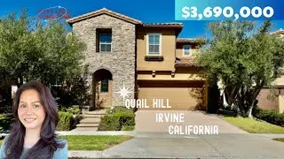 Luxury Living in Quail Hill | $3,690,000 Masterpiece home Irvine | California