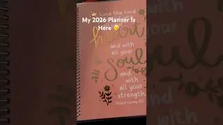 My 2026 Living With Intention Planner #deuteronomy6 #purposeplanning #planningcommunity