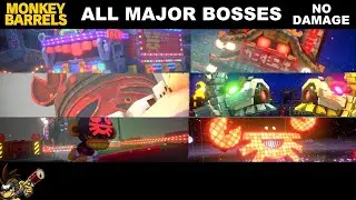 #AD | Monkey Barrels: All Major Bosses - No Damage Clear.
