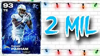 Trying To Win A 2 MILLION Coin Card Donald Parham Madden 26