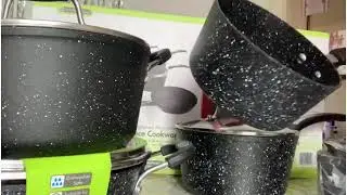 Scoville Neverstick 5 Piece Cookware SetWas&pound;65Now&pound;35 Asda sale