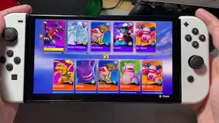 Nintendo Switch OLED Pokemon Unite Gameplay