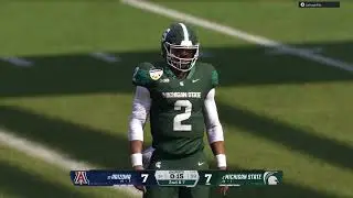 2035: #10 Arizona vs #2 Michigan State CFP Quarter finals Muddog Online Dynasty League