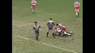 93 94 WIGAN V FEATHERSTONE C CUP 27 2 94  1 OF 2