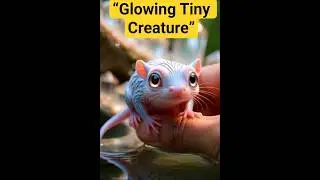 Tiny Crystal Cave Creature 🪄💎 | Magical Realistic Encounter#TinyCreature#CrystalCave