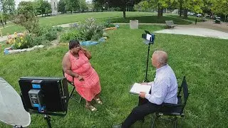 Tamir Rice's mother speaks with 3News' Russ Mitchell about the police officer who killed her son